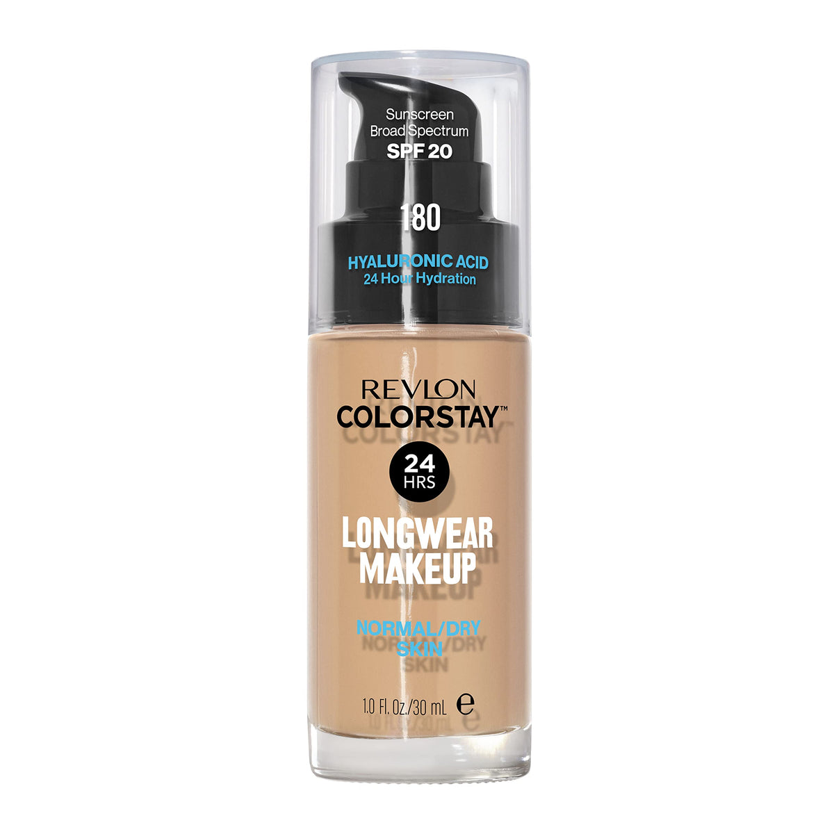 Revlon Colorstay Longwear Makeup Normal/Dry, 200 Nude, 1 fl oz