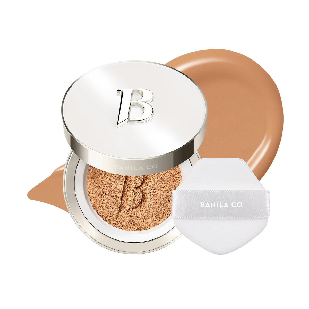 BANILA CO Covericious Cover Cushion - Long-Wear Matte, 21C ROSE (0.49 oz)