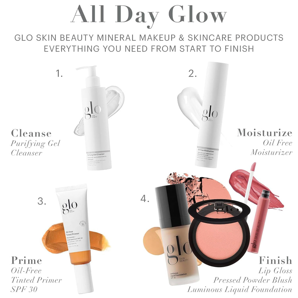 Glo Skin Beauty Luminous Liquid Mineral Foundation SPF 18, Naturelle