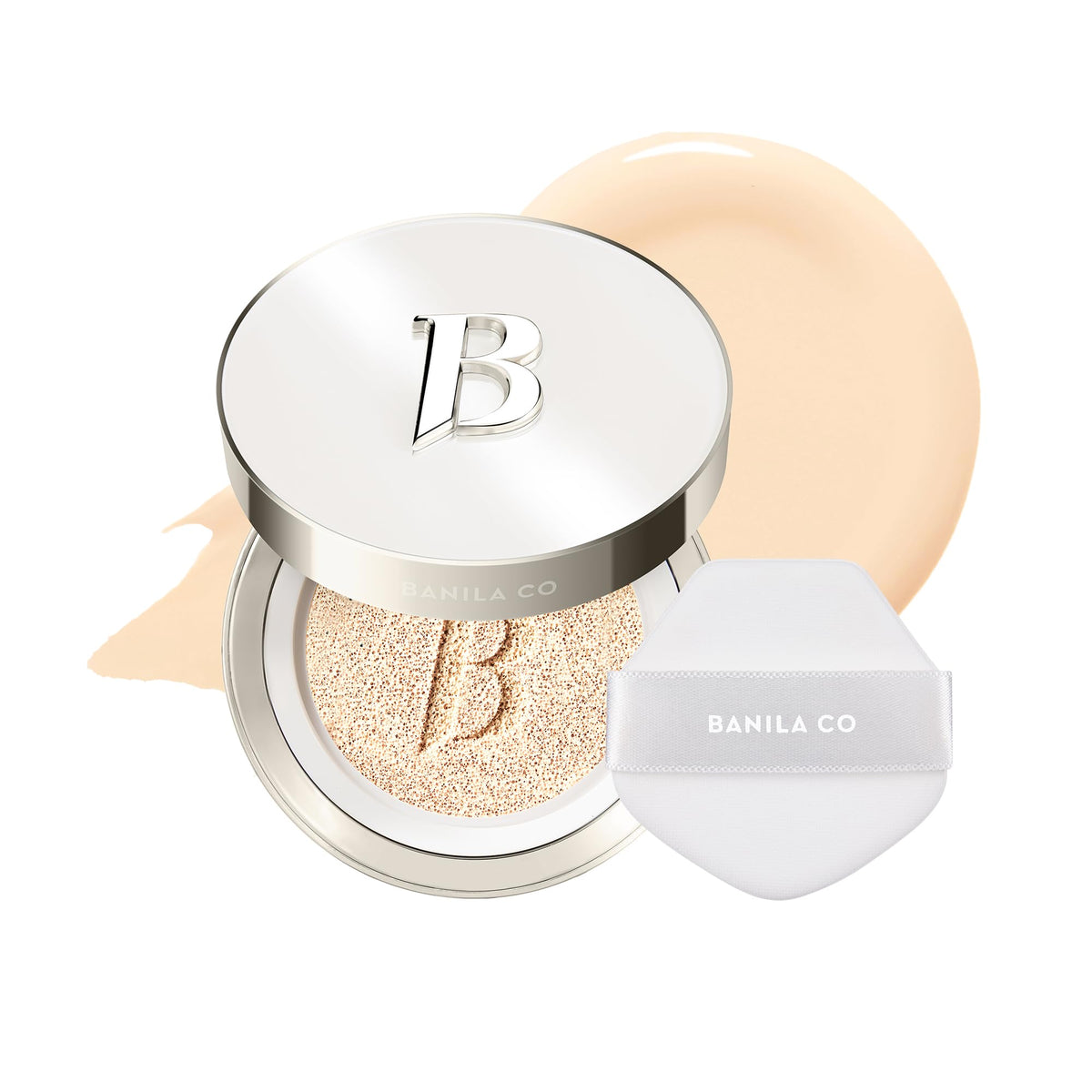 BANILA CO Covericious Cover Cushion - Long-Wear Matte, 21C ROSE (0.49 oz)