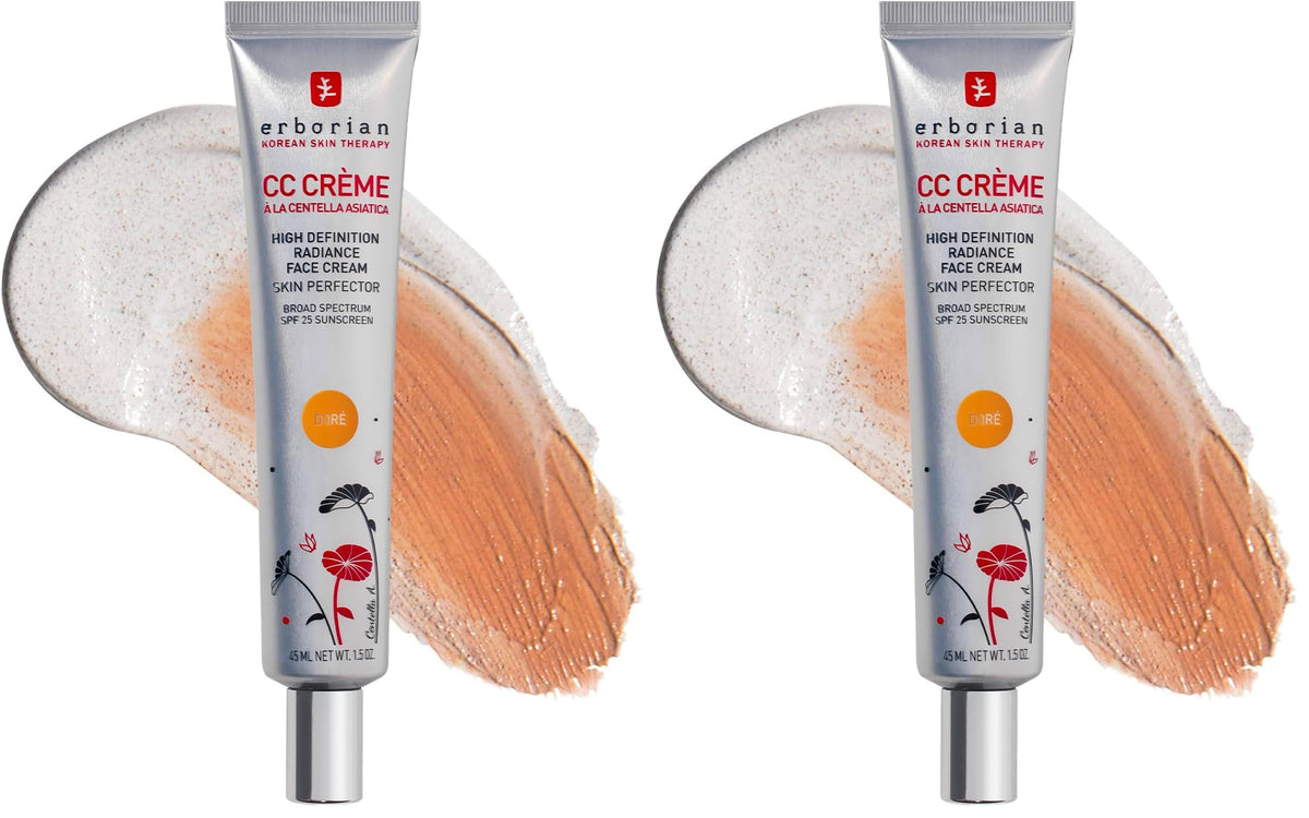 Erborian CC Cream, Color-Correct, Evens Tone, Korean Skincare Makeup Hybrid