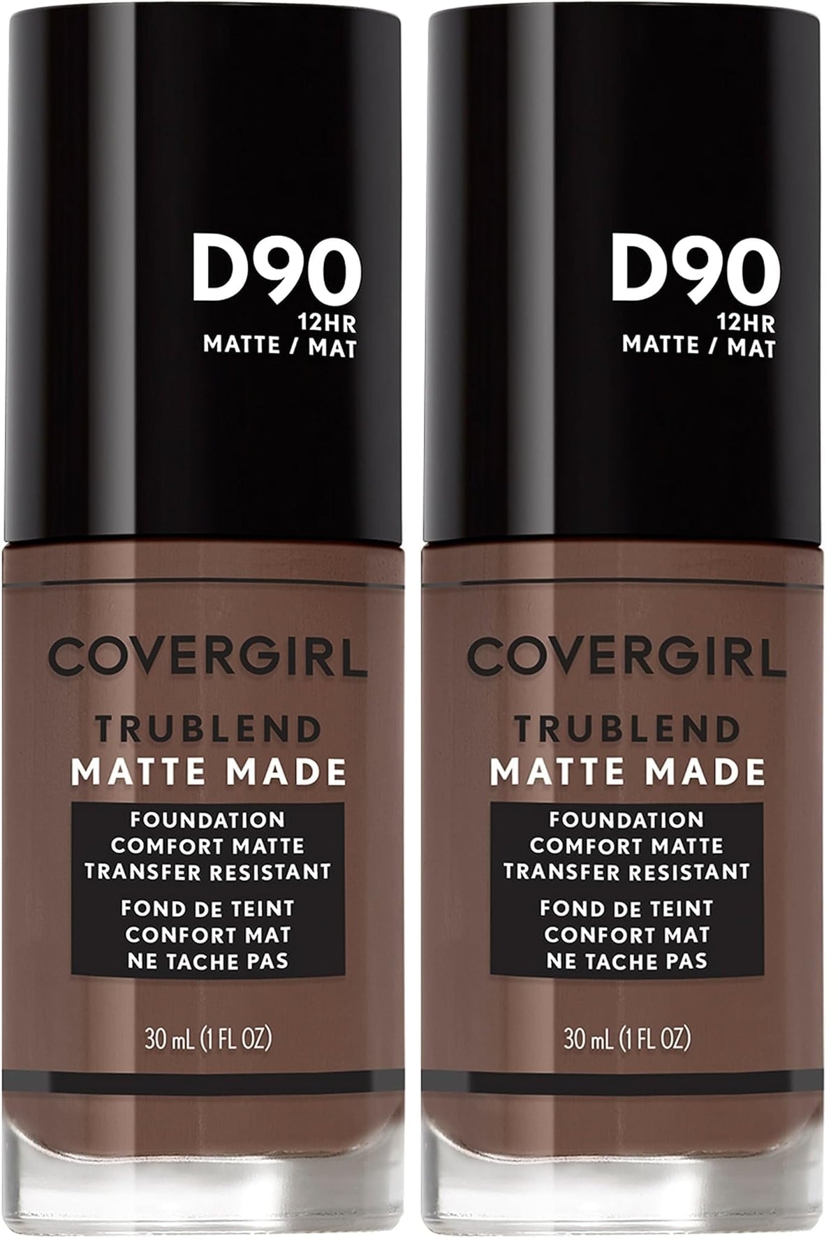 COVERGIRL TruBlend Matte Made Liquid Foundation, Classic Ivory, 1 Fl Oz (Pack of 1)