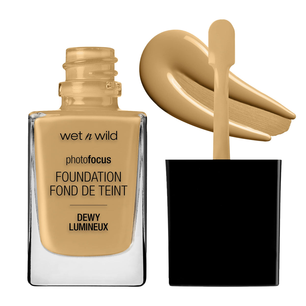 wet n wild Photo Focus Dewy Liquid Foundation Makeup, Soft Beige (Packaging May vary)