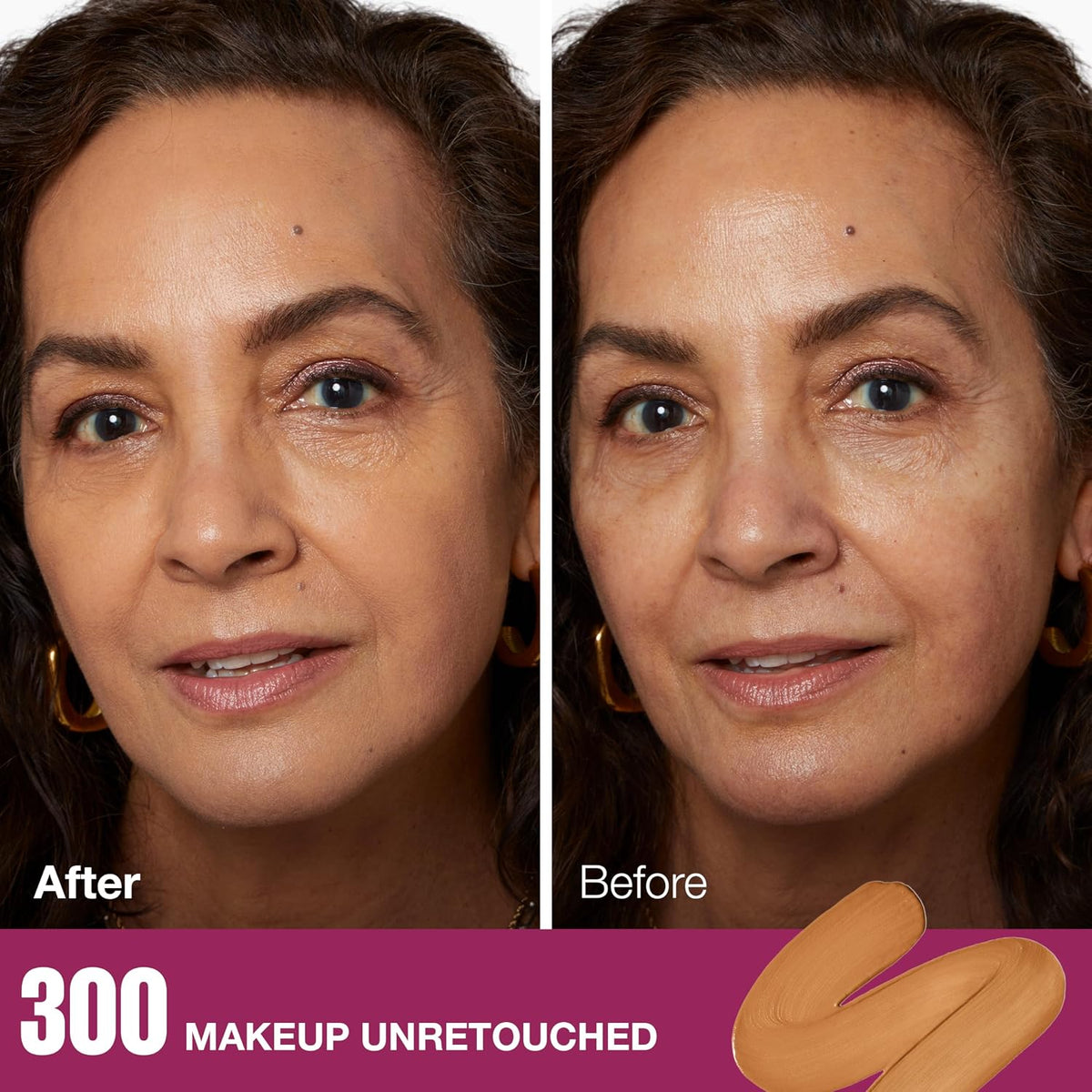 Maybelline Instant Age Rewind Eraser Foundation with SPF 20 and Moisturizing ProVitamin B5, 300, 1 Count (Packaging May Vary)