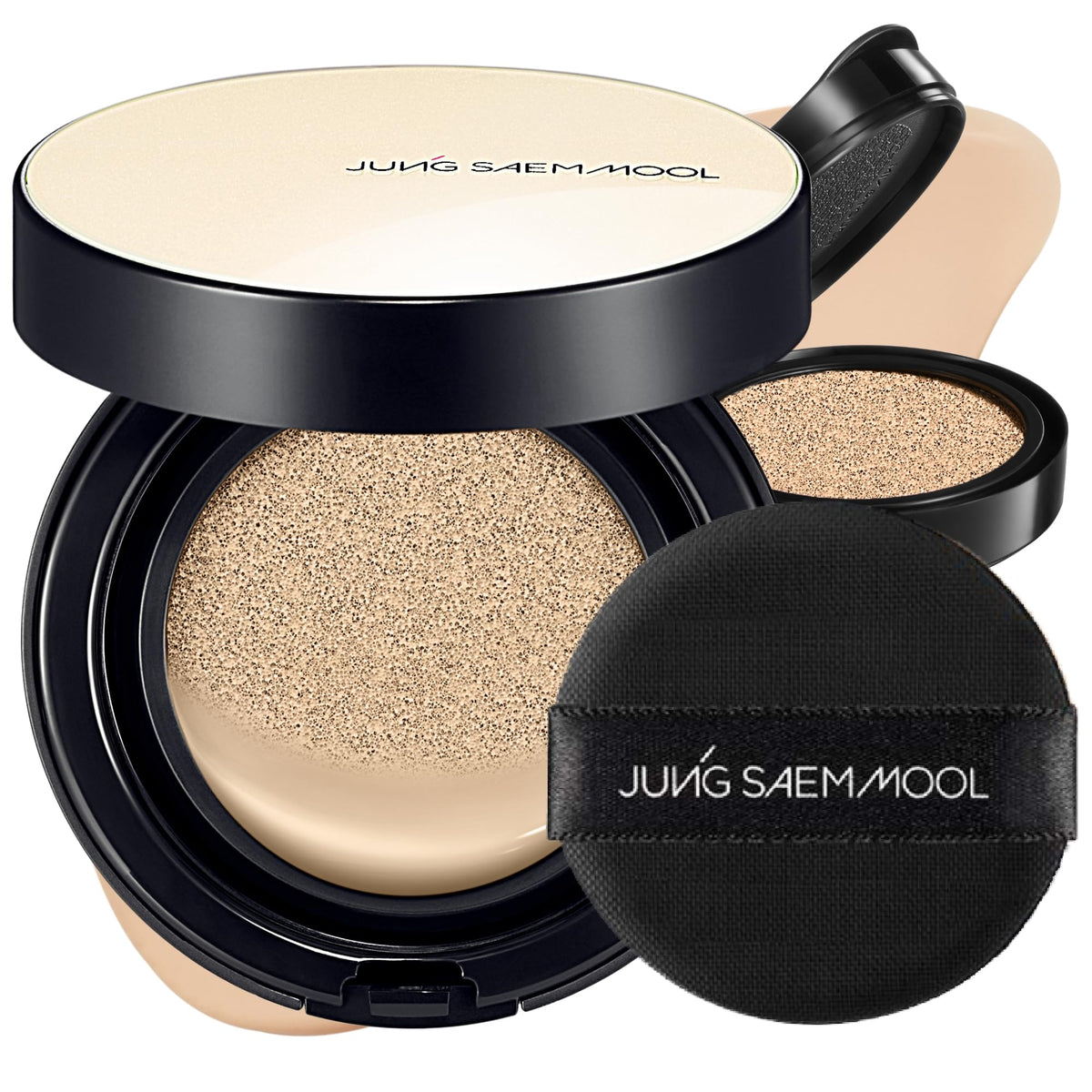 Skin Nuder Cushion | Korean Makeup, Refill Included, SPF 50 (21 Medium)