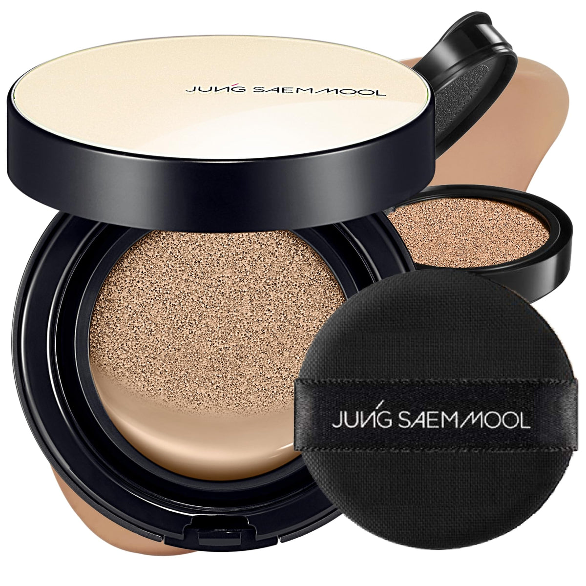 Skin Nuder Cushion | Korean Makeup, Refill Included, SPF 50 (21 Medium)