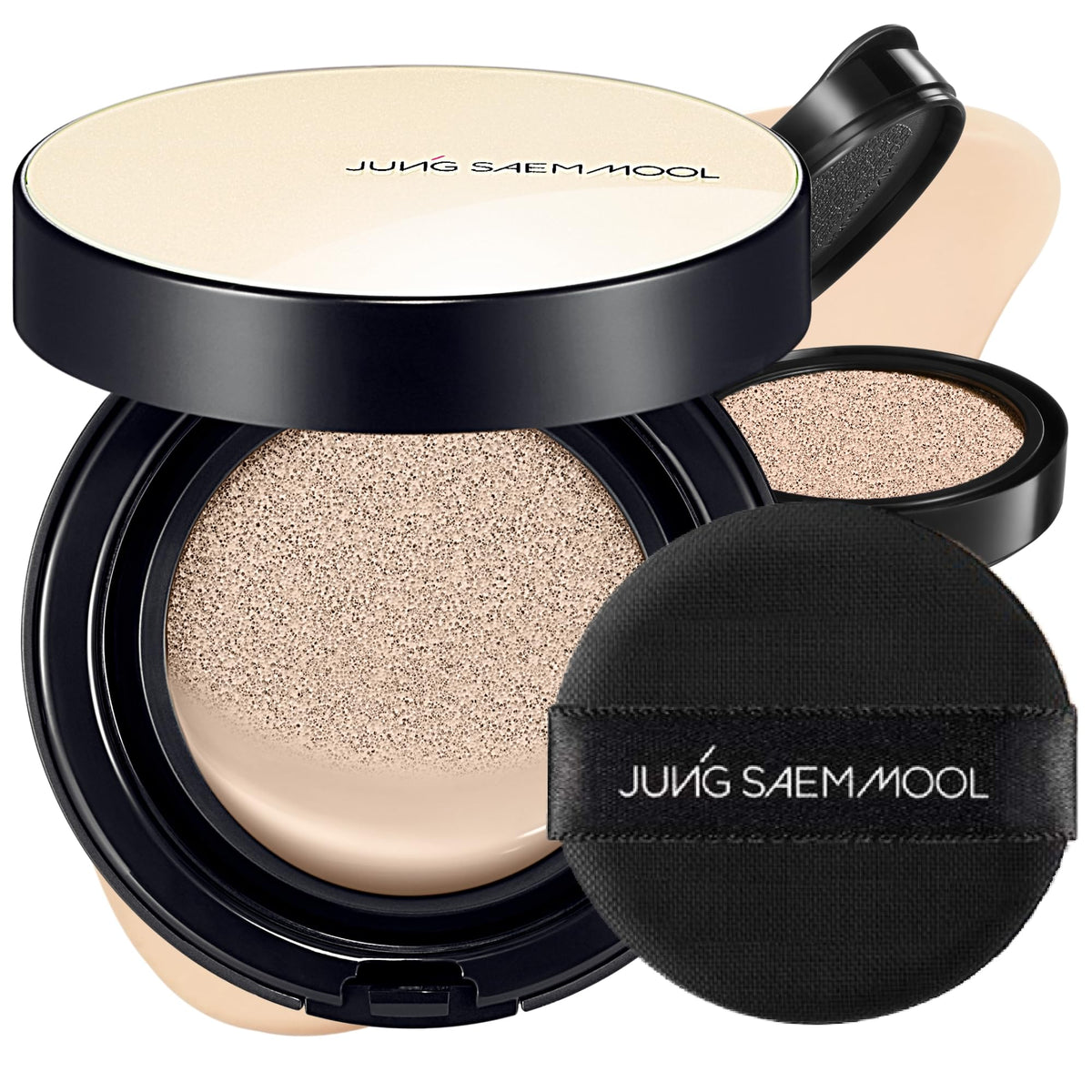Skin Nuder Cushion | Korean Makeup, Refill Included, SPF 50 (21 Medium)