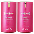SKIN79 Super Plus Beblesh Balm Pink BB Cream 40g, 2 Pack, US Version K Beauty Flawless Radiant Base Foundation Makeup Blemish Cover Tinted Moisturizer Pink 21 color
