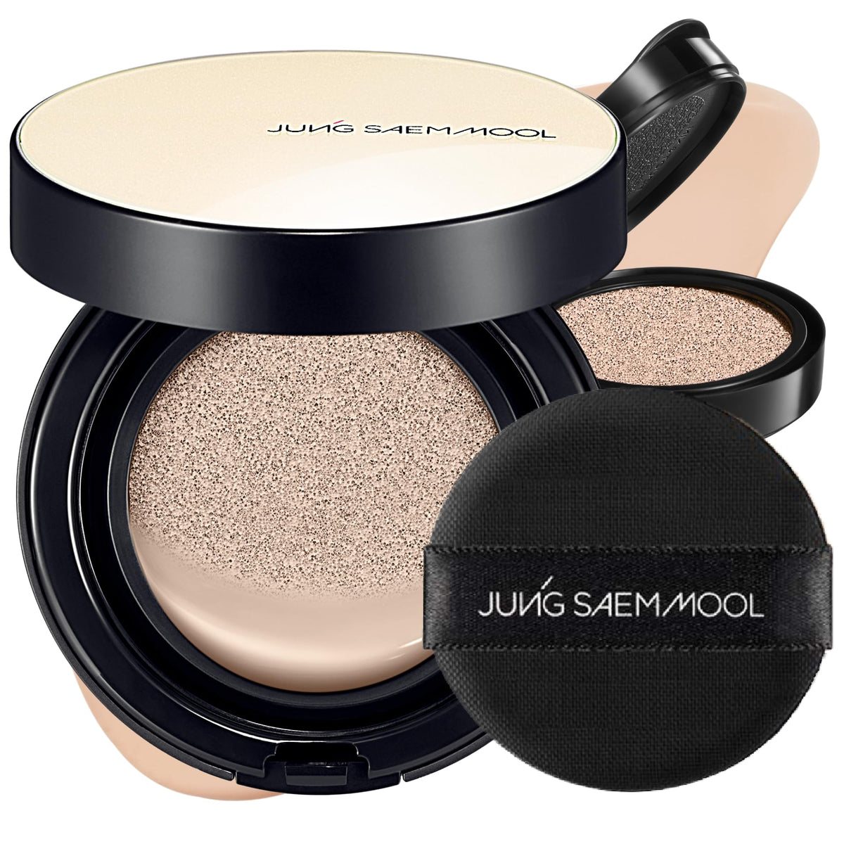 Skin Nuder Cushion | Korean Makeup, Refill Included, SPF 50 (21 Medium)