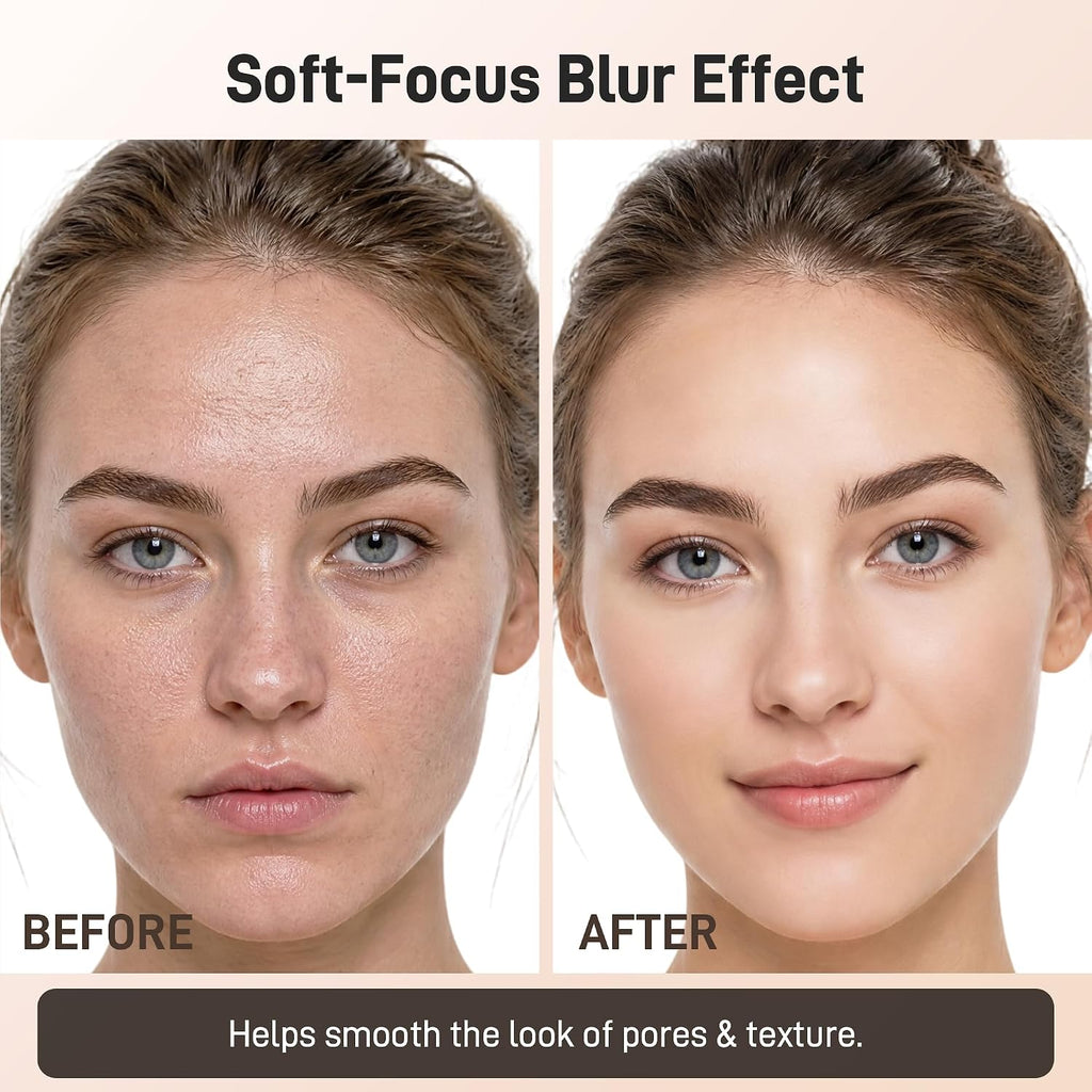 Matte Foundation For Oily Skin Full Coverage Lightweight Face Makeup 1.23oz