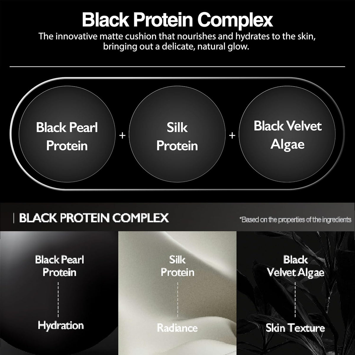VIDIVICI Black Perfection Cover Fit Cushion | Flawless Slim Coverage Cushion Foundation, Korean Makeup, Sweat-Resistant, Semi-Matte Finish, Long-Lasting, Bulidable, 0.45 Oz. (No. 19N Porcelain)