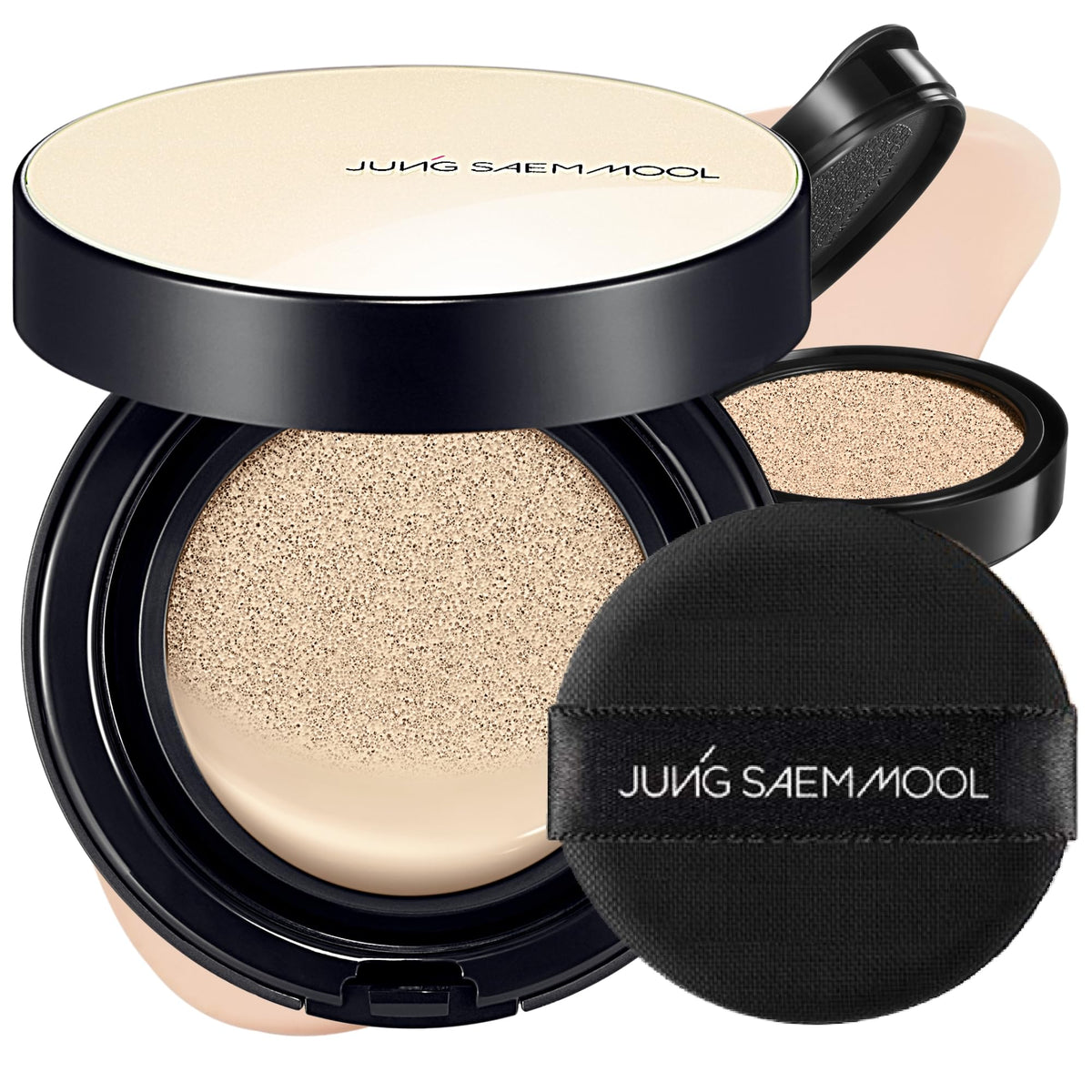 Skin Nuder Cushion | Korean Makeup, Refill Included, SPF 50 (21 Medium)