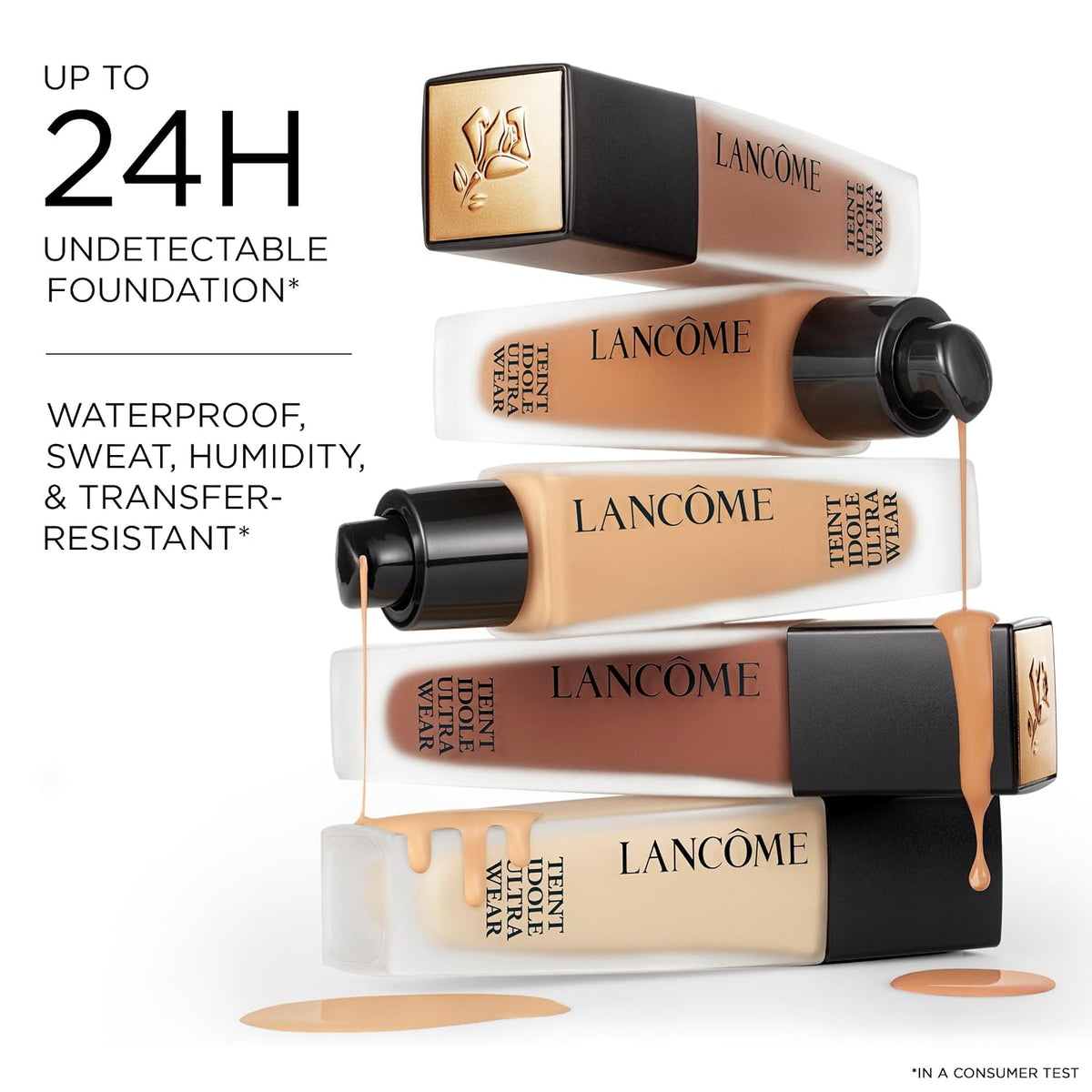Lancôme Teint Idole Ultra Wear Natural Matte Foundation Makeup, 1 Fl Oz