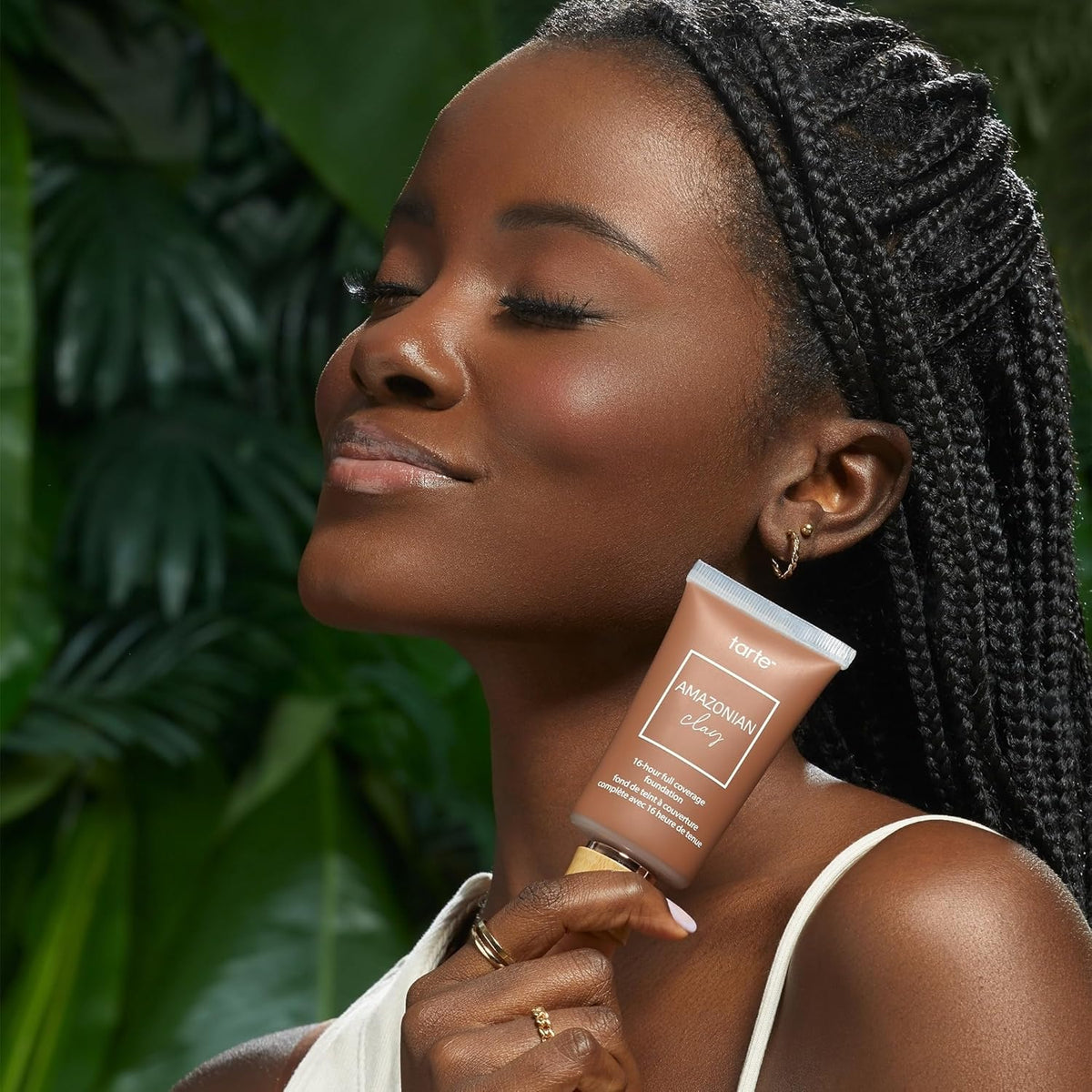 tarte Amazonian clay 16-hour full coverage foundation – Matte Finish Foundation with Amazonian Clay & Vitamin E for Hydration & Smooth Looking Skin, Vegan & Cruelty Free