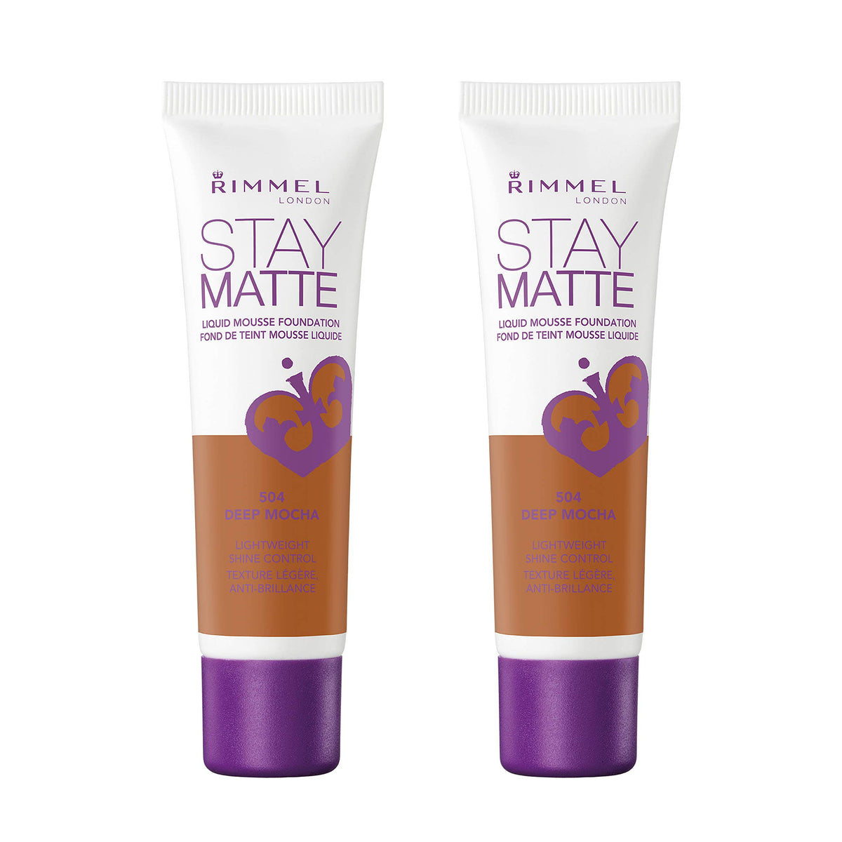 Rimmel London Stay Matte Liquid Mousse - 200 Soft Beige - Foundation, Lightweight, Shine Control, Oil-Free, 1oz