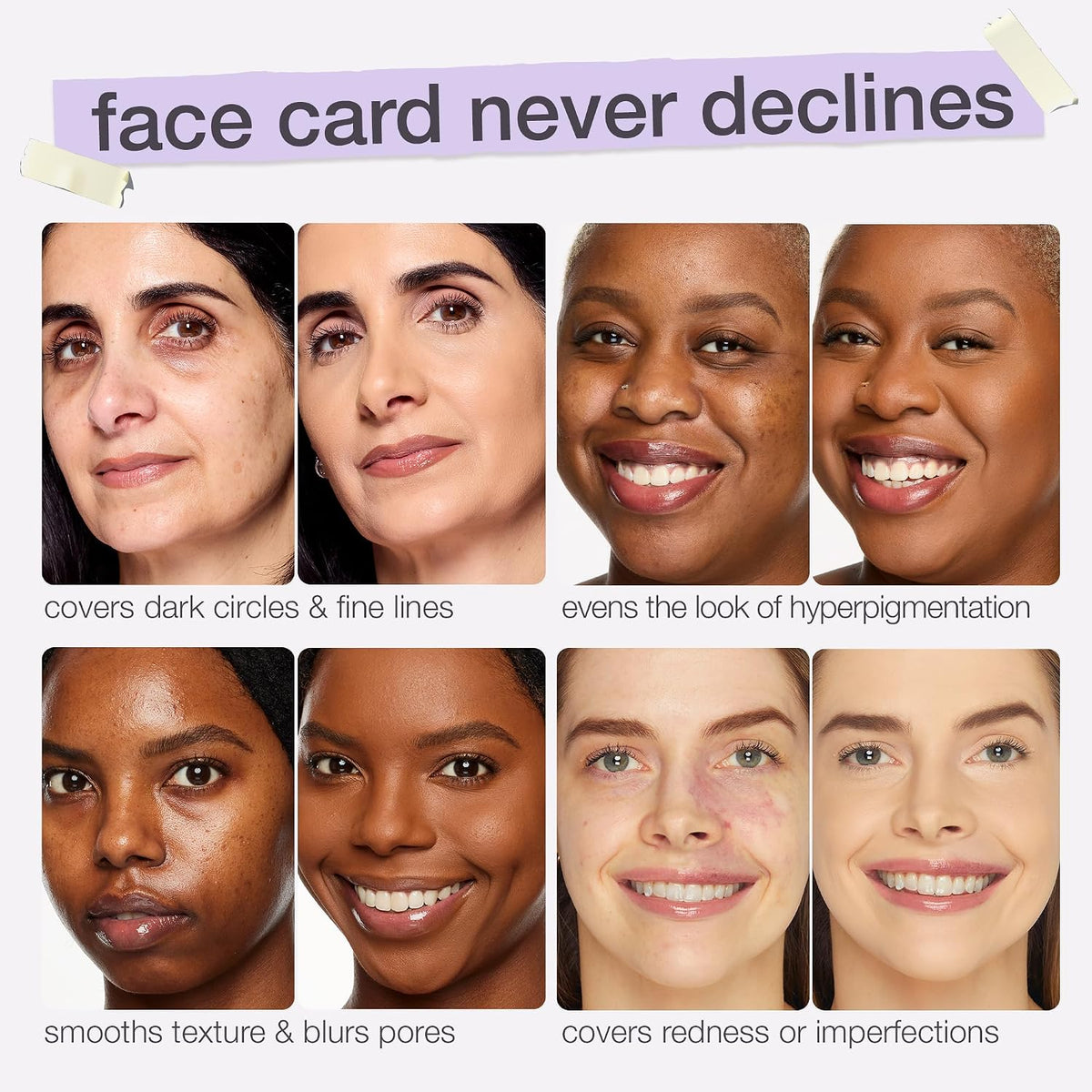 tarte face tape foundation – Full-Coverage 12hr Waterproof Makeup, Hydrating & Smoothing with a Natural Matte Finish for Transfer-Proof Comfortable Long-Wear Foundation, Vegan & Cruelty-Free