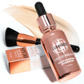 LUMINESS Liquid Mirage w/SPF 50 Color Adjusting Foundation Kit - Color Changing Foundation, SPF 50 Primer & Makeup Brush, Face Makeup for Mature Skin, 4in1 Liquid Foundation, Concealer & Moisturizer