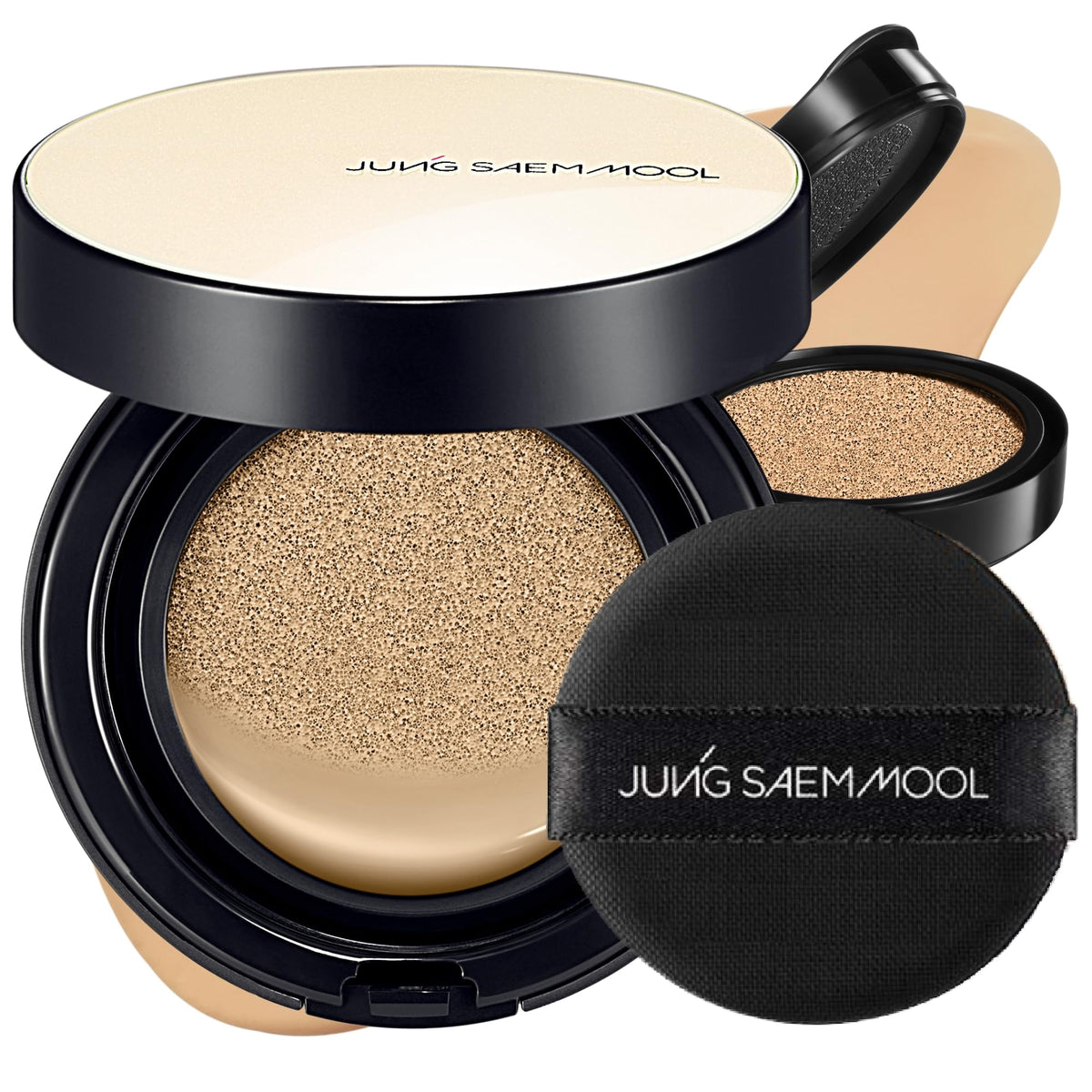 Skin Nuder Cushion | Korean Makeup, Refill Included, SPF 50 (21 Medium)