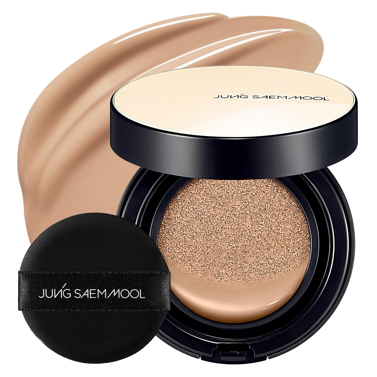 Skin Nuder Cushion | Korean Makeup, Refill Included, SPF 50 (21 Medium)