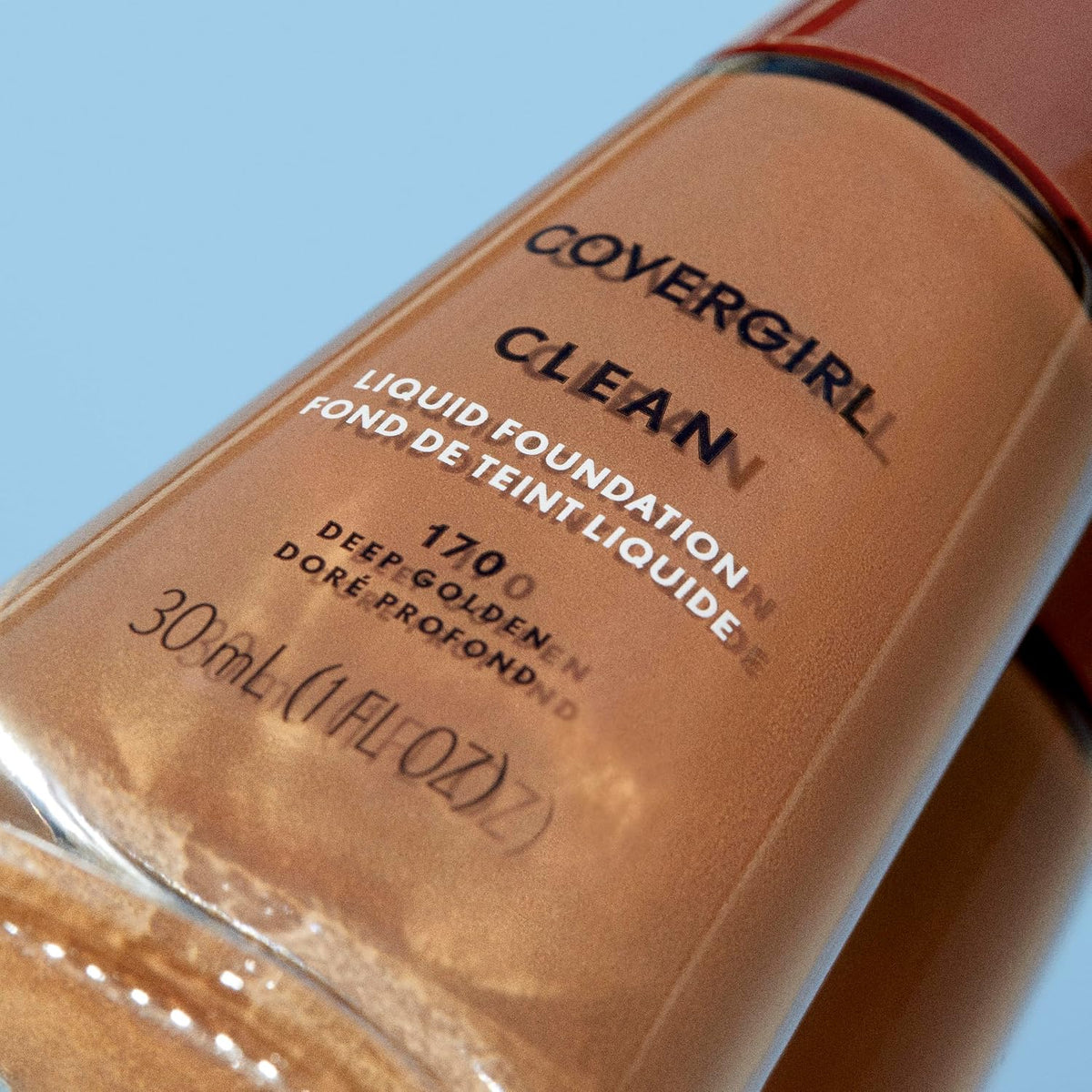 COVERGIRL Clean Liquid Foundation, Perfect Beige 148, Pack of 1